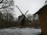 freilichtmuseum windmuehle im schnee